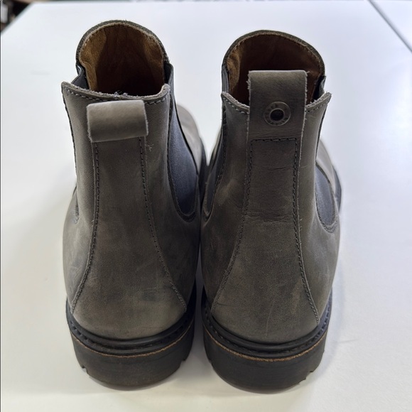 BIRKENSTOCK UNISEX STALON NUBUCK LEATHER GRAPHITE CHELSEA BOOT SZ 40 L9 M7 - Picture 4 of 7